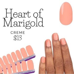 Color street Heart of Marigold crème Nail Polish Strips